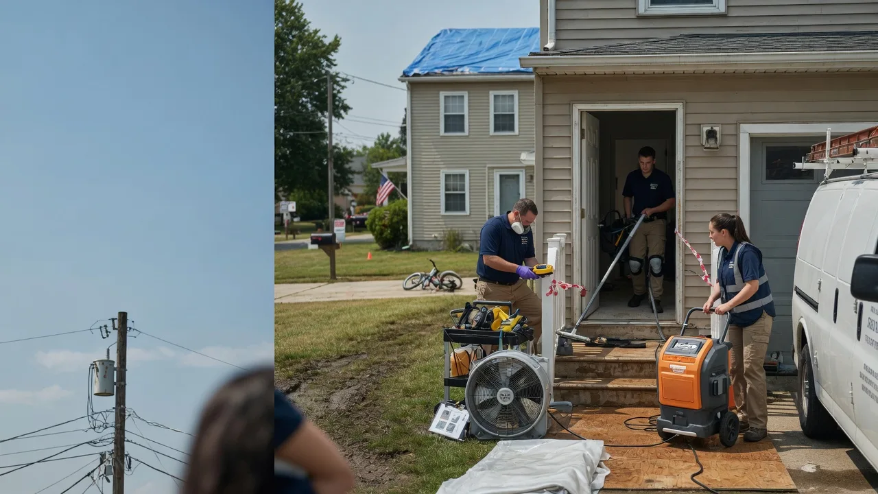 Water Damage Repair in Schwertner, TX near me
